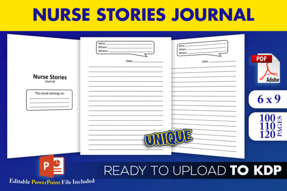 Download Nurse Stories Journal KDP Interior - Stories Collection