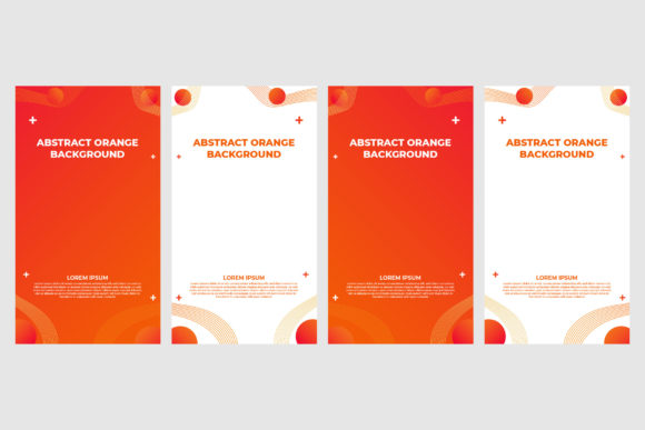 Download Orange Instagram Stories Template - Stories Collection