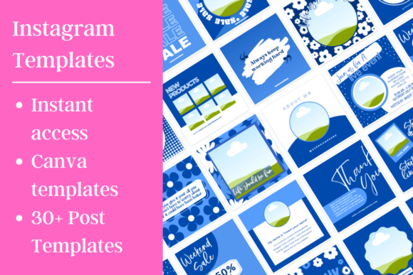 Download Social Media Instagram Canva Templates - Social Collection
