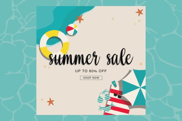 Download Summer Sale Social Media Square Template - Social Collection
