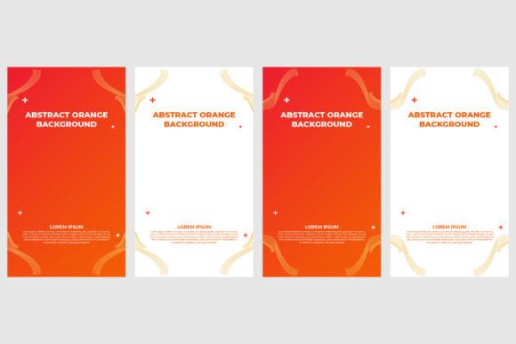 Download Orange Instagram Stories Template - Stories Collection