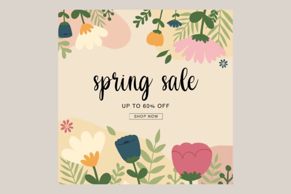 Download Spring Sale Social Media Square Template - Social Collection