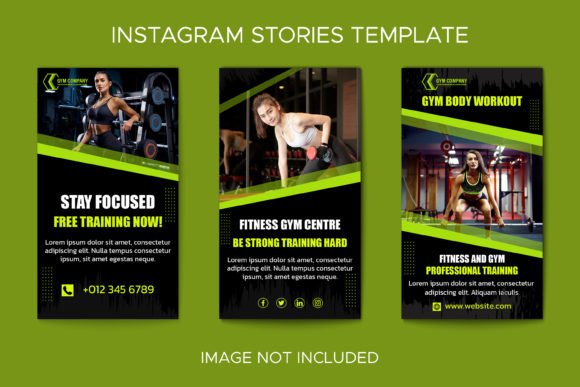 Download Gym Instagram Stories Collection Design - Stories Collection