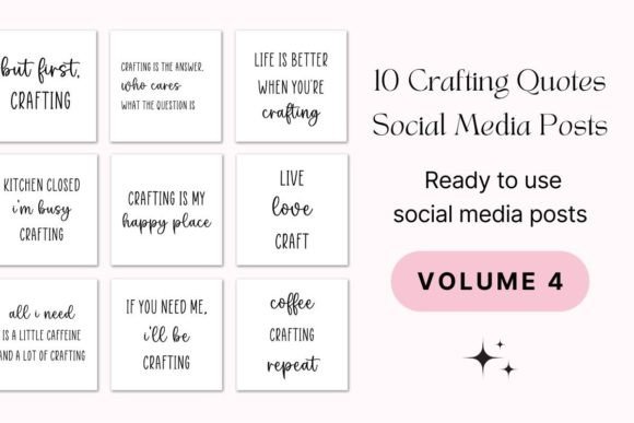 Download 10 Crafting Quotes Social Media Posts - Social Collection