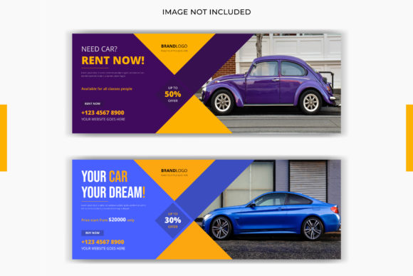 Download Car Rent Sale Social Post Facebook Cover - Social Collection