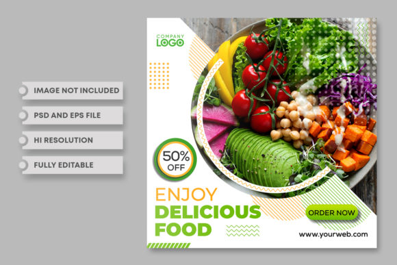 Download Social Media Post Food Template - Social Collection