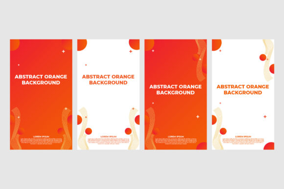 Download Orange Instagram Stories Template - Stories Collection