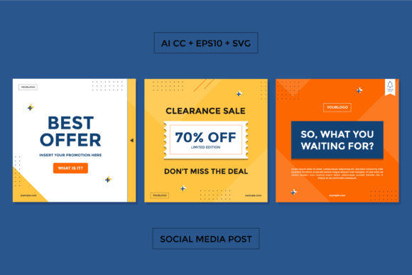 Download Social Media Square Template - Social Collection