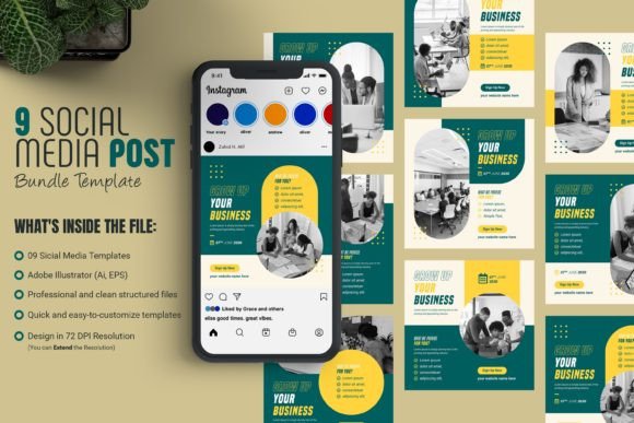 Download Social Media Cover Post Template Bundle - Social Collection