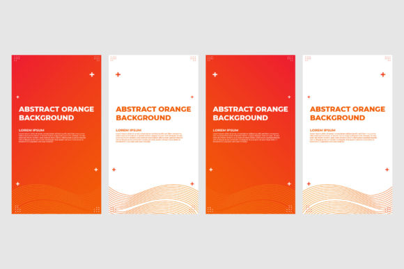 Download Orange Instagram Stories Template - Stories Collection