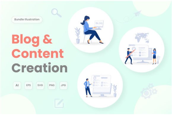 Download Blog and Content Creation Set Bundle - Premium Resources