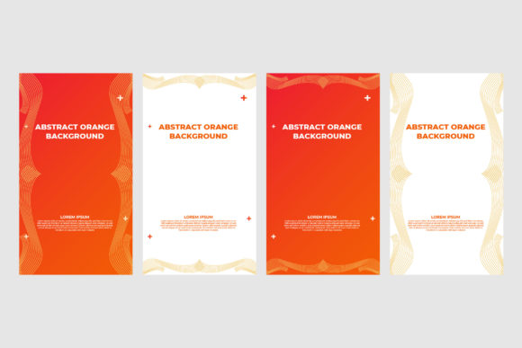 Download Orange Instagram Stories Template - Stories Collection
