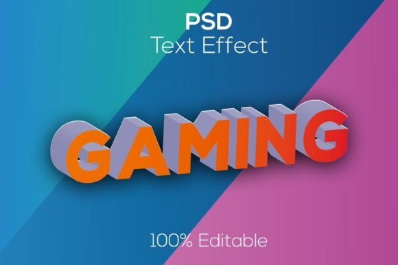 Download Games 3D | Modern Games Psd Text Effect - Premium Resources