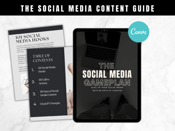 Download Social Media Content Guide Canva Templae - Social Collection