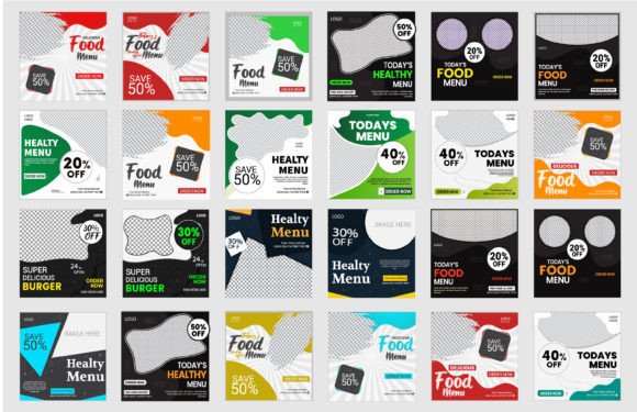 Download Social Media Post Design Template Bundle - Social Collection