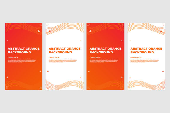 Download Orange Instagram Stories Template - Stories Collection