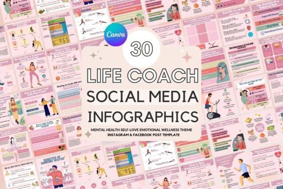 Download Life Coaches Social Media Post, IG Post - Social Collection