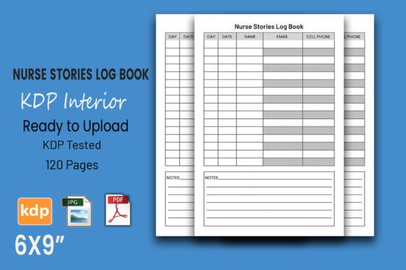Download Nurse Stories Log Book | KDP Interior - Stories Collection